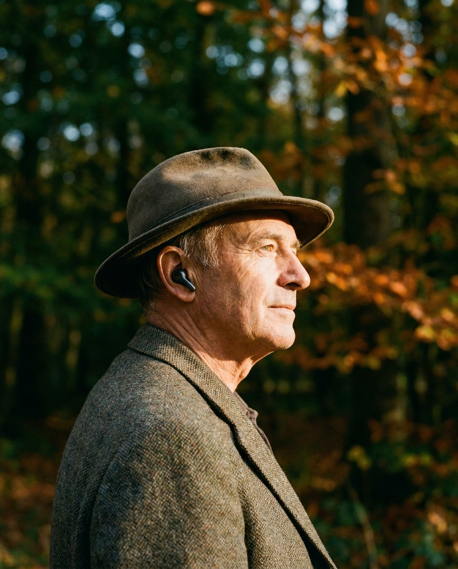 Chasseur portant AFFÛT — discret et confortable